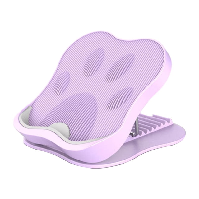Almencla Planche d'Étirement pour Mollets, Ajustable, Étirement des Jambes Droites, Antidérapante, pour Hommes Femmes, Planche Inclinée pour Squats, Ischiojambiers, Jambes, Mollets, Violet