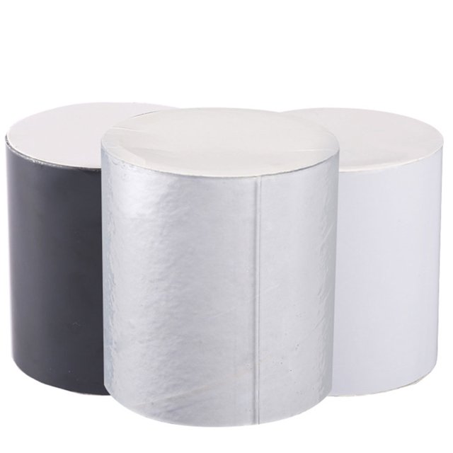 Baohd PVC Permanent Water All Patch Tape Waterproof Leak Repair Tape Outdoor Strong To Apply Permanent Water All Patch white 5*150cm