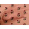 thumbnail image 4 of oneOone Cotton Poplin Fabric Floral Block Printed Fabric 1 Yard 42 Inch Wide, 4 of 4