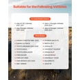 thumbnail image 3 of VEVOR Car Air Mattress Inflatable Car Camping Travel Bed Sleeping Pad Built in Pump, 3 of 9