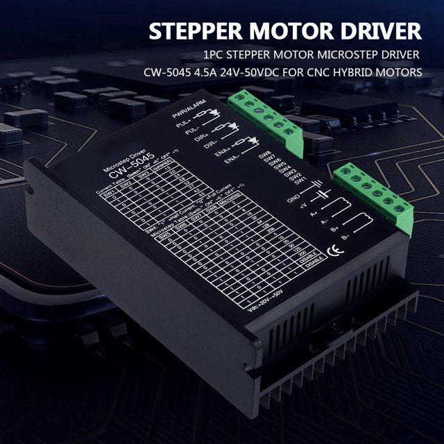 Stepper Motor Driving Module,1pc Stepper Motor Microstep Motor Driver DC Motor Driver Smooth Operation