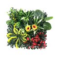 thumbnail image 2 of GROWTH TANK 9.8x9.8inch Simulation Grass Greenery Wall Panel Decor for Balcony Accessory Style F, 2 of 9