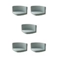 thumbnail image 2 of kurtrusly Trilateral Chair Covers Wide Application And Strong Elastic Chair Protection Made Easy Polyester Cover Chairs Decoration Silver gray 5Set, 2 of 6