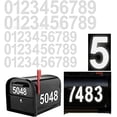 thumbnail image 5 of Nanofilm License Plate Sticker, Stealth Plate Defender Stickers, Reflective License Plate Stickers, License Plate Number Reflective Invisible Digital Sticker, License Plate Sticker (B, M), 5 of 5