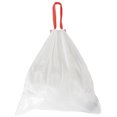 thumbnail image 3 of 60PCS White Thicken Garbage Storage Bag Kitchen Trash Bin Bag Drawstring Trash Bags, 3 of 8