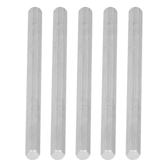 Lathe Bars Stock, Multiple Length Abrasion Resistance Cutable Hex Rod Bar Shaft For Engineering Equipment For Intelligent Robots 4102-0008-0120