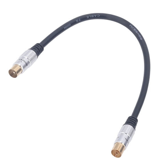 Câble Tv9.5mm Mâle vers Femelle Câble Tv Coaxial Câble Tv Fil Tv Rg59u Câble Tv Coaxial Tv9.5mm Mâle vers Femelle Joints Plaqués Or Câble Coaxial Fil Tv pour Câble Tv Satellite