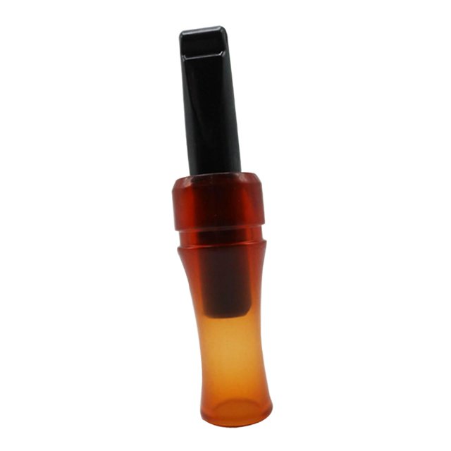 Corbeau Appelant Chasse Corbeau Jeu Bruyant Sifflet Présentant un design compact avec un Embouchure Noire et un Corps Ambre Translucide. Mesure 12x3 cm (4,72x1,18 Pouces). Conçu pour des Tons et un volume Réalistes pour Attirer les Corbeaux et les Roches pendant la Chasse. Convient aux Débutants comme aux Chasseurs Expérimentés.