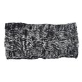 thumbnail image 1 of Bandeaux Automne Coupe-Vent Tête Élastique Multicolore Réglable Vague Conception; Mode style Large Dames Oreille Muffs Accessoires de Cheveux pour les Filles Noir Blanc, 1 of 6