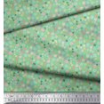 thumbnail image 2 of Soimoi Poly Georgette Fabric Flower Artistic Print Fabric by the Yard 52 Inch Wide, 2 of 3
