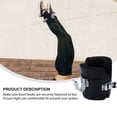 thumbnail image 4 of LITINKIMI Durable Gravity Boots Inversion Therapy Device for Fitness Black Aluminum Alloy Relieve Back Pain and Muscle Tightness, 4 of 7
