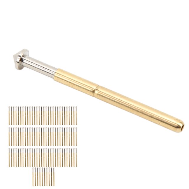 Probe Pins, Pogo Pins Brass P156-E Stable 30000 Cycles For Electronic Components Test