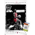 thumbnail image 1 of Michael Jordan - Dunk Wall Poster, 14.725" x 22.375" Framed, 1 of 4