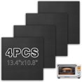 thumbnail image 1 of Doublures de Four Antiadhésives pour le Fond du Four, Tapis de Doublure de Four 4 Pcs Réutilisable Compatible avec Breville Smart Oven Pro BOV845BSS, Tapis de Cuisson Résistant à la Chaleur 13.4 x 10.8 Pouces pour Accessoires de Friteuse à Air Chaud, 1 of 5