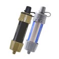 thumbnail image 1 of Graflsoa Dual-Pack K8625 Portable Water Filter Straw for Outdoor Adventures, Army Green & Grey, Compact & Lightweight Design for Camping, Hiking, and Emergency Use, 1 of 6