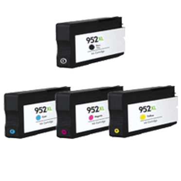 Zoomtoner Compatible HP OfficeJet 8715 HP 952XL INK / INKJET Cartridge Set Black Cyan Yellow Magenta