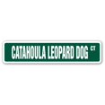 thumbnail image 1 of SignMission SS-Catahoula Leopard Dog 4 x 18 in. Catahoula Leopard Dog Street Sign, 1 of 10