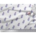 thumbnail image 2 of Soimoi Rayon Fabric Leaves & Paisley Block Decor Fabric Printed Yard 56 Inch Wide, 2 of 3