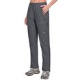 thumbnail image 1 of Little Donkey Andy Pantalon Cargo Léger à Séchage Rapide pour Femmes Randonnée UPF 50+ Extensible Voyage Décontracté Gris L, 1 of 5