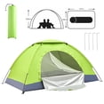 thumbnail image 3 of Ultralight Camping Tent with Shelters Carry Bag for Backpacking Trip Hiking Green 2 person, 3 of 10