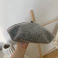 thumbnail image 1 of LinYooLi Breda Hat Female British Retro Autumn And Winter Day Is Wool Painter Hat Ladies Beilei Hat Versatile Korean Version, 1 of 9