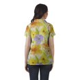 thumbnail image 4 of Moomaya Chemise Tunique Style Enveloppant pour Femmes en Coton Décontracté Col Classique Boutonné, 4 of 6