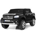 thumbnail image 1 of Costway Licensed Mercedes Benz x Class 12V 2-Seater Kids Ride On Car w/ Trunk Black, 1 of 10