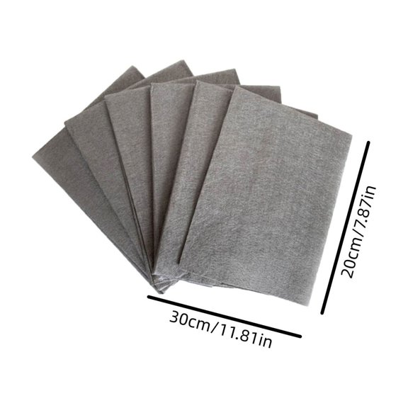 Chiffons de Nettoyage en Microfibre, Torchon de Cuisine Ménager, Propre, Absorbant, Anti-Peluches, Décontaminant, Chiffon de Nettoyage, Articles de Grand Magasin, Torchon Paresseux 5 Pcs