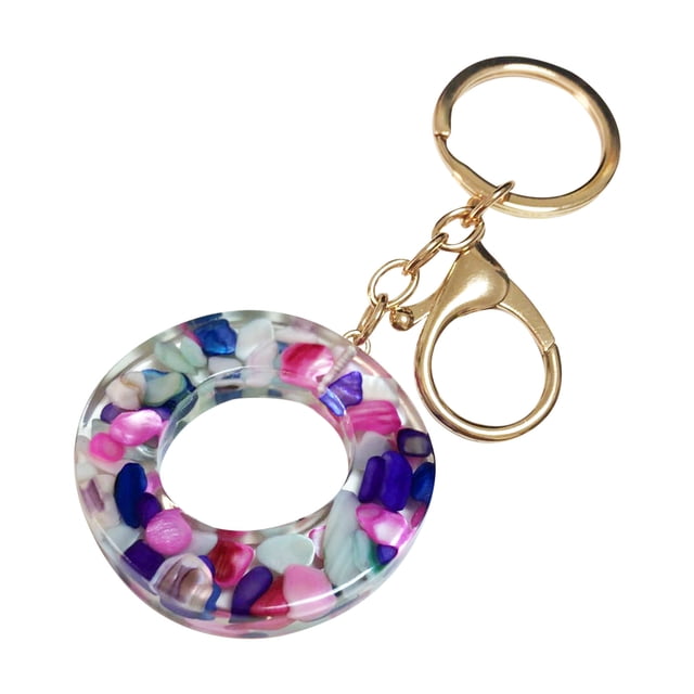 Fridja Mother's Day Custom Creative Keyring Clasp 26 English Letter Pendant Keyring