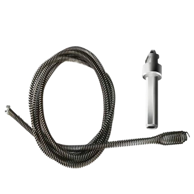 Vaidha Outil de Débouchage de Tuyaux à Ressort de Forage Outil de Débouchage de Tuyaux Nettoyeur d'Égout à Ressort Outil de Drainage de Tube à Ressort