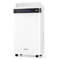 thumbnail image 1 of Costway 57 Pint Dehumidifier for Home and Basement with 4 Modes 3-Color Indicator 24H Timer, 1 of 10
