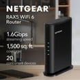 thumbnail image 4 of Routeur bibande Wi-Fi 6 à 4 flux AX1600 Netgear®, 4 of 7