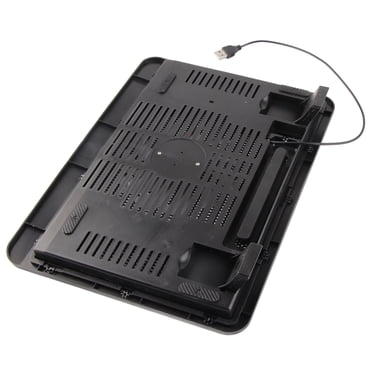 Coussin de Refroidissement pour Ordinateur Portable, Base de Coussin de Refroidissement pour Ordinateur Portable Grand Ventilateur Support USB pour Notebook 14 Pouces Ou Moins, Coussin de Refroidissement Coussin de Refroidissement