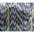 thumbnail image 4 of oneOone Tissu Viscose Chiffon Rayé & Chevron Ikat Imprimé au Mètre 42 Pouces de Large, 4 of 4