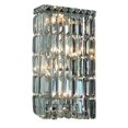 thumbnail image 1 of Elegant Lighting Maxime Contemporary 4 Light E12 Crystal Chrome Wall Sconce, 1 of 2