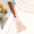 thumbnail image 1 of New Leather English Letter Keychain Hanger Car Keychain Bag Accessories Sales Today #16, 1 of 4