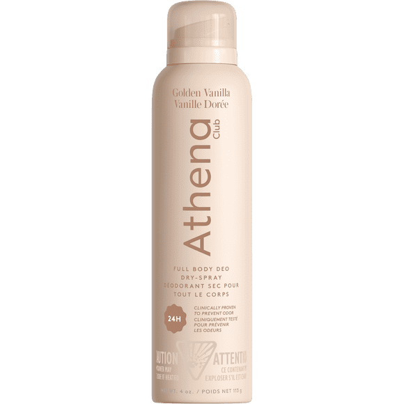 Full Body Deo Dry Spray, Golden Vanilla