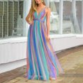 thumbnail image 1 of TIMIFIS Roses Robe d'Été Décontractée Ample pour Femme Longue Robe Sans Manches Fendue Robes Maxi Robes d'Invitée de Mariage Robe d'Été à Fleurs Robes de Plage Décontractées Robe T-Shirt Décontractée Été, 1 of 6