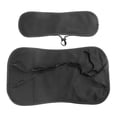 thumbnail image 4 of lionlar Castor Oil Pack Compress/ Reusable Adjustable Strap with Front Bag/ Convenient Black Elastic Cord, 4 of 9