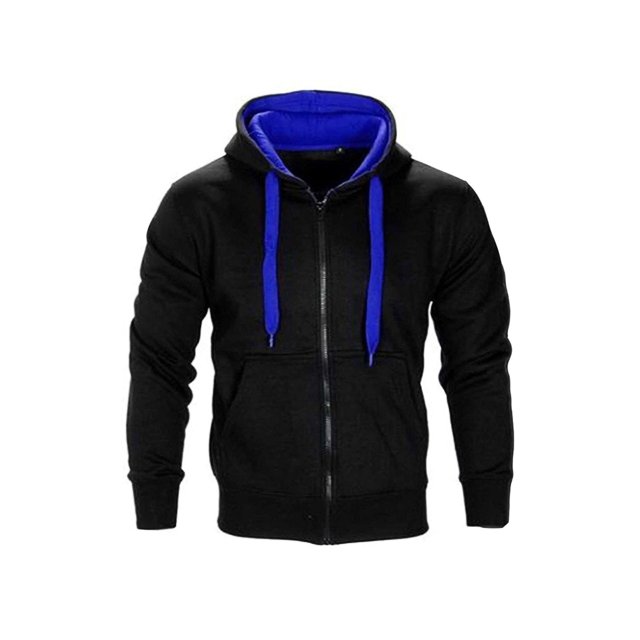 UKAP Mens Hoodies Long Sleeve Tracksuit Set Color Block Sweatsuit Athletic Gym Jogger Sets Style-B L