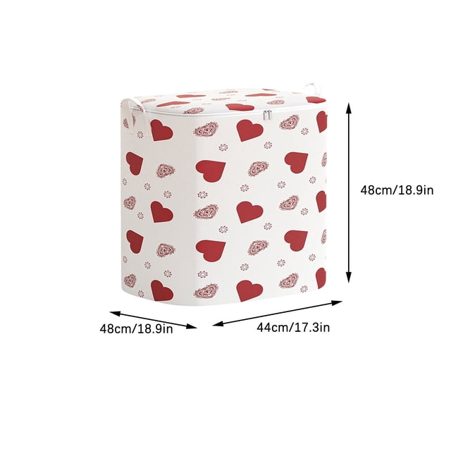 EGNMCR Organisateurs et Rangement de Garde-Robe, Malles de Rangement et Sac Sac de Rangement pour Vêtements Boîte de Rangement pour Garde-Robe Sac de Rangement Portable Boîte de Rangement pour Tasses d'Hiver Rangement Rangement