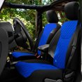 thumbnail image 1 of FH Group Neoprene Waterproof Custom Fit Seat Covers for 2007-2018 Jeep Wrangler JK 4DR Front Set, 1 of 4