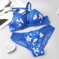 thumbnail image 2 of Clearance Sale 2025 Intimates Up Bra Underwear Bra Clearance Sets Embroidery Push Lace Set Extreme Padded, 2 of 4