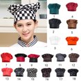 thumbnail image 3 of Chef Hats Cooking Caps - Restaurant Workwear, Waiter/Waitress Food Service Accessories - White, 3 of 9