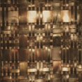 thumbnail image 1 of Ahgly Company Tapis d'Intérieur Lavable à la Machine, Carré, Transitionnel, Rouge Nuit, Tapis de Zone, 4 Pieds Carré, 1 of 7