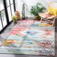 thumbnail image 1 of SAFAVIEH Barbados Aztec Corals Outdoor Area Rug, 1 of 6
