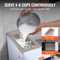 thumbnail image 3 of VEVOR Commercial Ice Cream Machine, 10.6 QT/H Yield, 1000W Single Flavor Countertop Soft Serve Ice Cream Maker, 4L Hopper 1.6L Cylinder, Touch Screen Auto Clean Pre-cooling, for Restaurant Snack Bar, 3 of 9