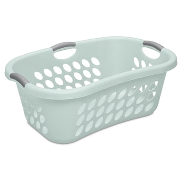 Sterilite Panier à Linge Ergonomique 44 Litres, vert pâle