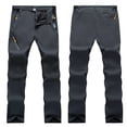 thumbnail image 4 of Penkiiy Pantalon de Randonnée Homme Liquidation Pantalon pour Homme à Enfiler Été Respirant Sports de Plein Air Pantalon d'Alpinisme Pantalon Pantalon Gris Foncé, 4 of 5