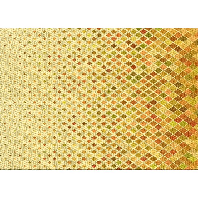 Ahgly Tapis Rectangulaire Lavable en Machine Intérieur Transitionnel Orange Foncé, 8 Pieds x 12 Pieds
